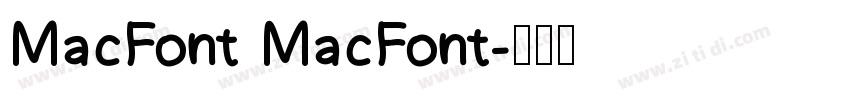 MacFont MacFont字体转换